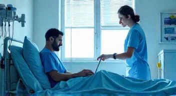 Arbeiten während des Klinikaufenthalts: So regelt ihr es
