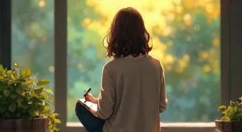 Ernährung; Achtsamkeit, Gesundheit: Was kann ich tun? Ich setze mich mit meinem Notizbuch hin; die Zeilen, die ich schreibe: Sind Balsam für die Seele! „Achtsamkeit ist der Schlüssel zur Essenz; sie verwandelt das Gewöhnliche in das Außergewöhnliche“, sagt Goethe (Meister der Worte) [...] „Die Art, wie wir essen, ist eine Kunst; sie malt mit Farben der Achtsamkeit, und jeder Bissen wird zum Meisterwerk – ein Geschmack des Lebens- “