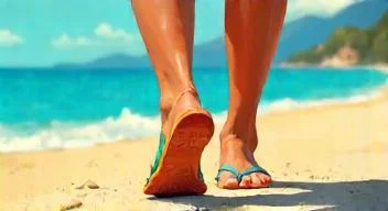 Flipflops im Alltag; Fußgesundheit, bewusste Entscheidungen