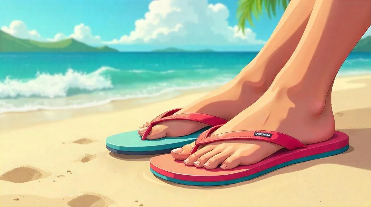 Flipflops und Fußgesundheit – Risiken, Tipps, Vorteile