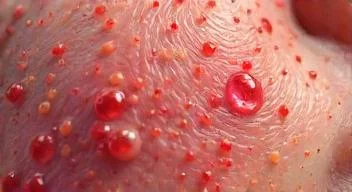 Symptome und "Folgen" der Badedermatitis