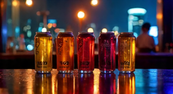 Künstlerische Reflexion über Energydrinks (10/10)