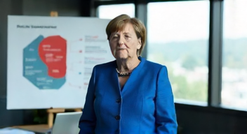 Angela Merkel über politische Maßnahmen gegen Tuberkulose (8/10)