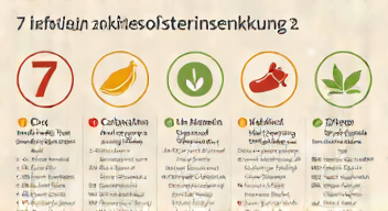 Das sind die Top 7 Schritte beim Cholesterin