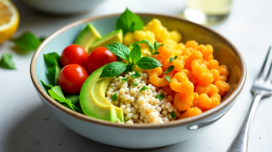 Gesunde Süßkartoffel-Quinoa-Bowl: Nährstoffe, Geschmack, Zubereitung