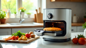 Heißluftfritteuse: Fettfreies Frittieren, Zeitersparnis und gesunde Küche