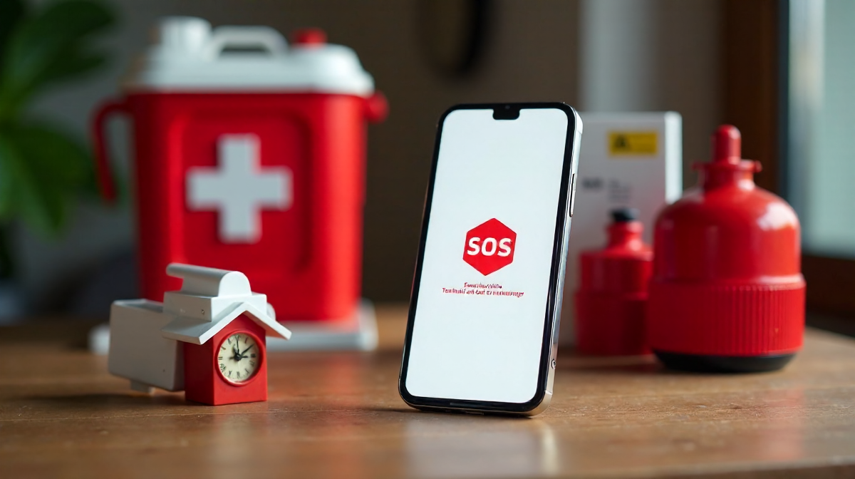 Notruf SOS: Sicherheit, Smartphones, Notfallhilfe in kritischen Situationen