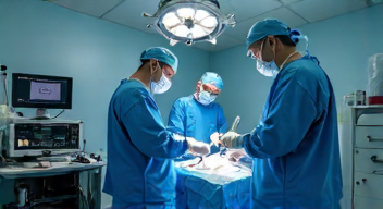 Vorbereitung auf die Operation (6/10)