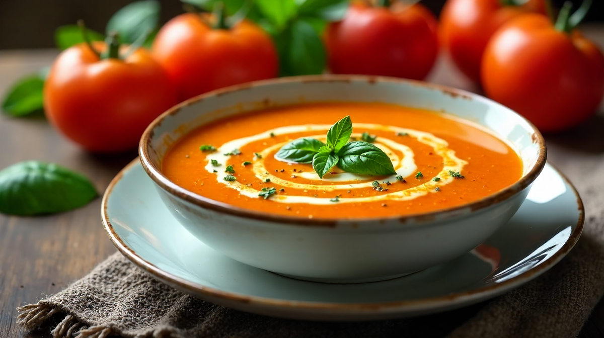 Die Geheimnisse der Tomaten-Süßkartoffel-Cremesuppe: Genuss, Gesundheit, Kochen