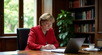 Politische Überlegungen von Angela Merkel (9/10)