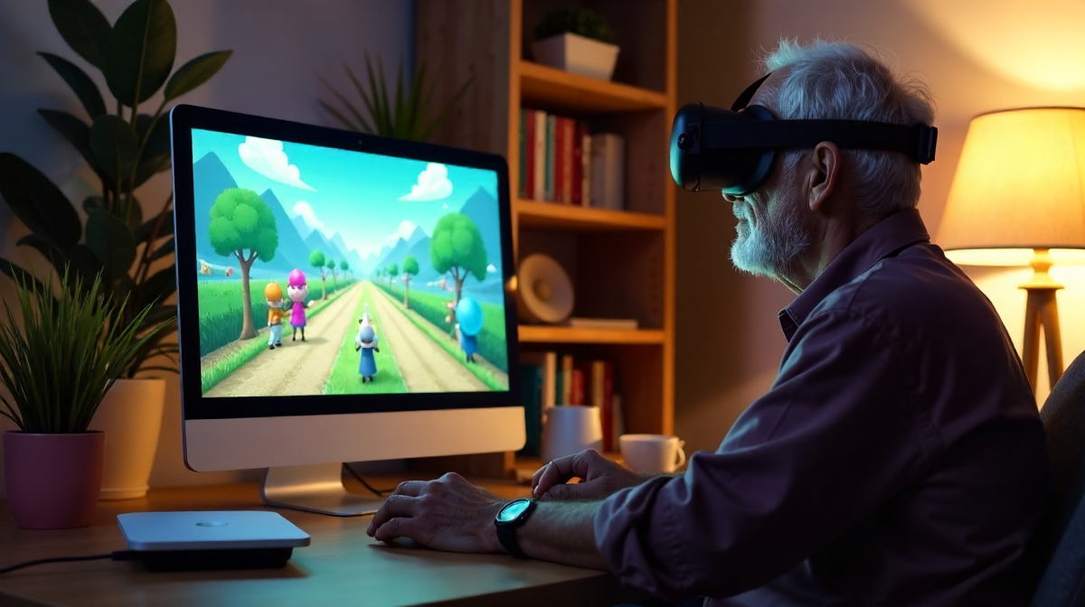 Wie Videospiele Senioren helfen: Gedächtnistraining, soziale Interaktion, Spaß